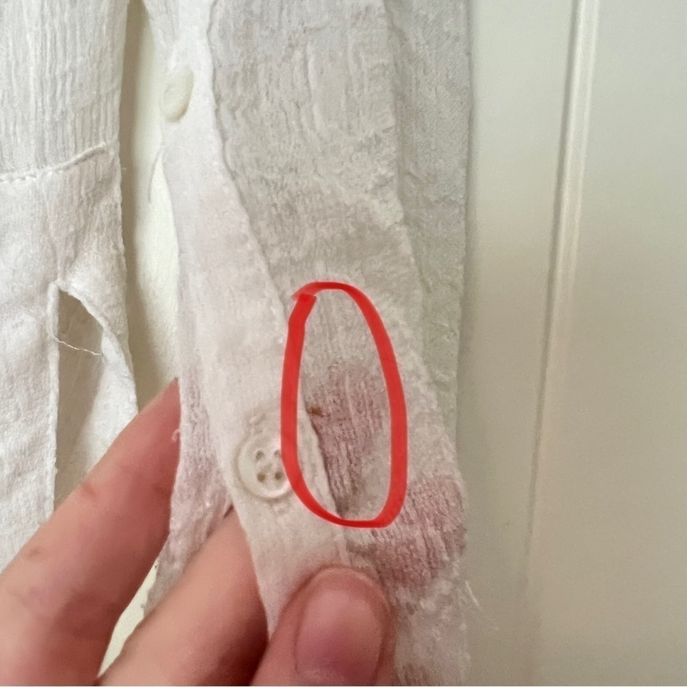 Helmut Lang Swift Button Down Triacetate-Blend To… - image 6